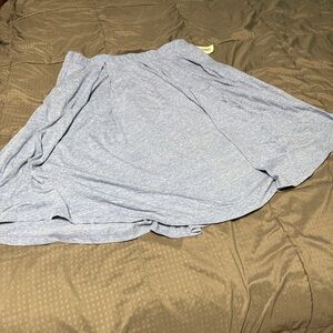 Women’s LuLaRoe Madison Skirt Heathered Blue Size XL New NWT